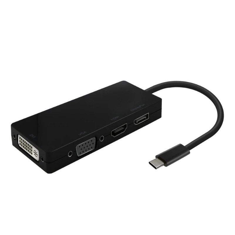 Aisens Conversor Usb C A Dpdvihdmivga 15cm